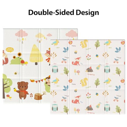 Foldable Foam Play Mat for Babies Toddlers and Kids