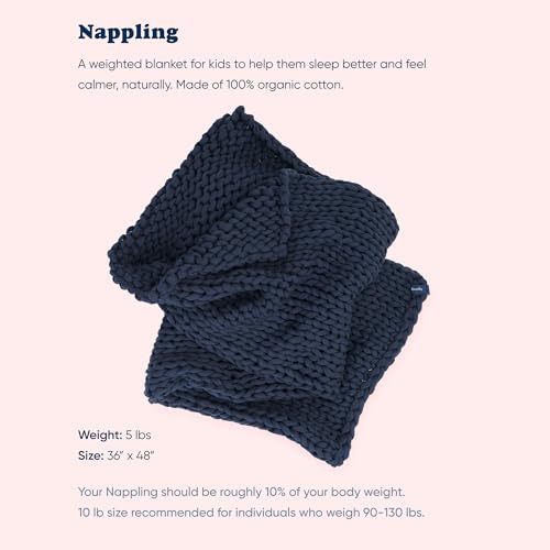 Bearaby Weighted Knitted Blanket - Nappling
