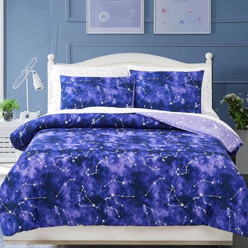 Glow-in-the-Dark Comforter Bedding Set