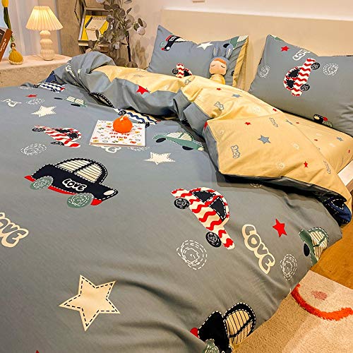 Kids Duvet Cover Bedding Set with Pillowcases