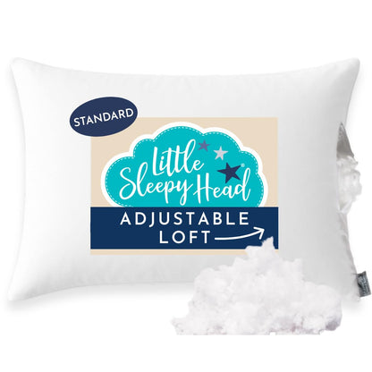 Organic Bed Pillow for Toddler, Youth & Adults