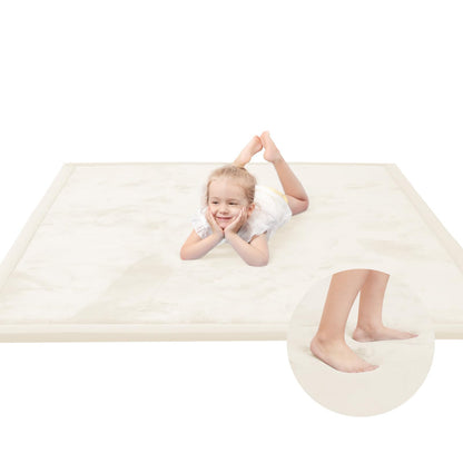 Extra Thick Memory Foam Baby Play Mat for Floor