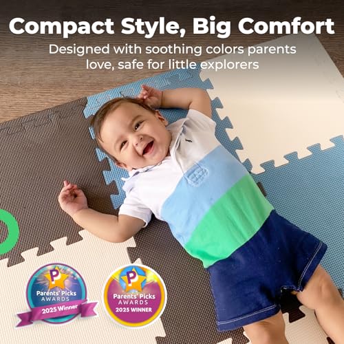 Interlocking Foam Play Mat Tiles for Babies and Kids