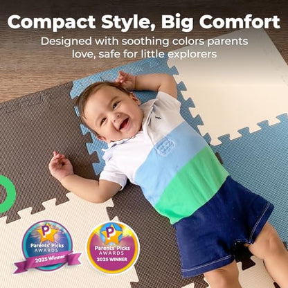 Interlocking Foam Play Mat Tiles for Babies and Kids
