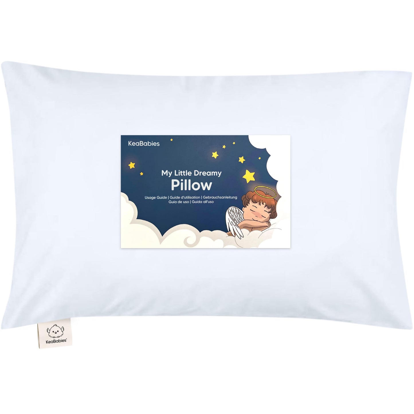 Organic Cotton Toddler Pillow with Pillowcase