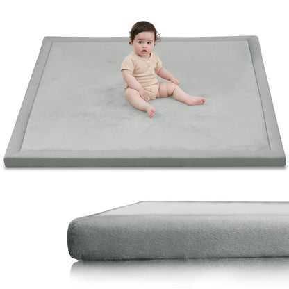 Extra Thick Memory Foam Baby Play Mat for Floor