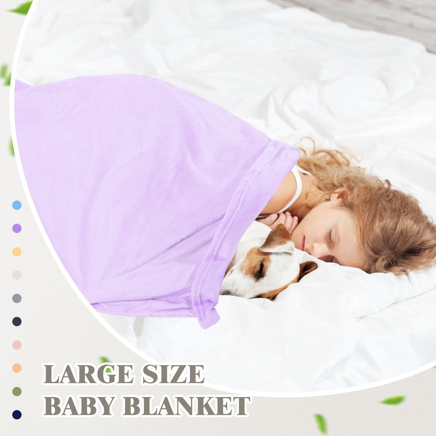 Kids Fleece Nap Blanket Set for Daycare & Preschool