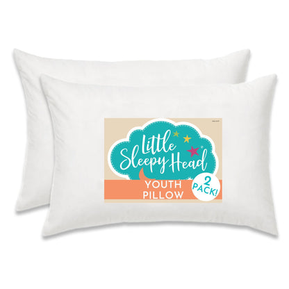 Organic Bed Pillow for Toddler, Youth & Adults