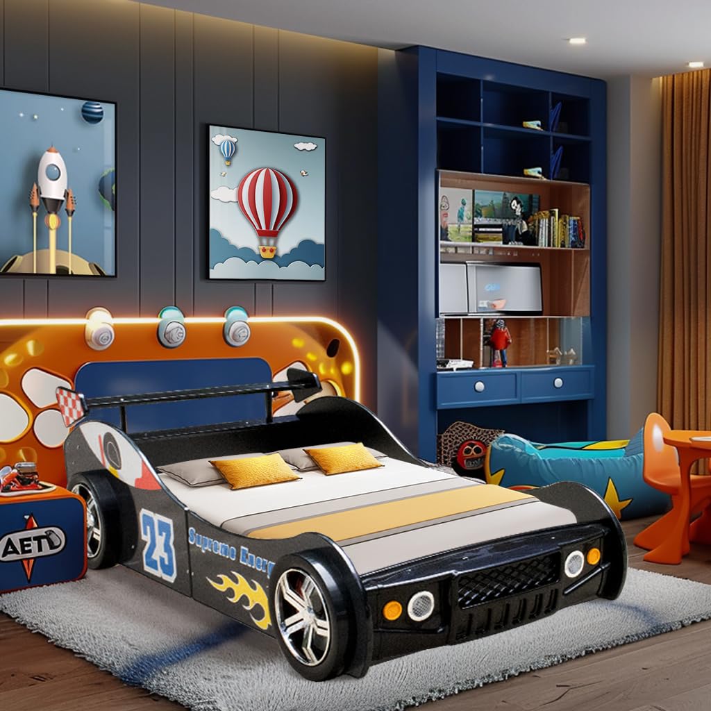 Twin Bed Frame for Kids Bedroom