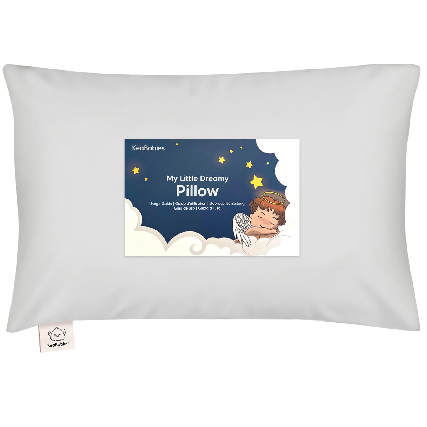Organic Cotton Toddler Pillow with Pillowcase