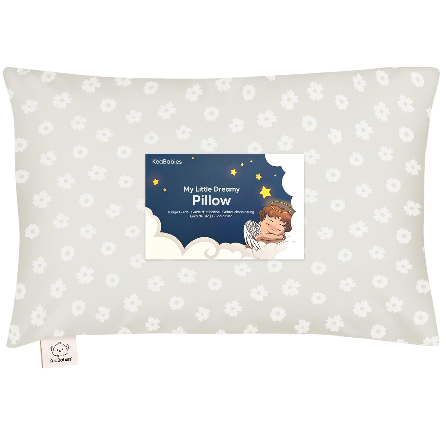 Organic Cotton Toddler Pillow with Pillowcase