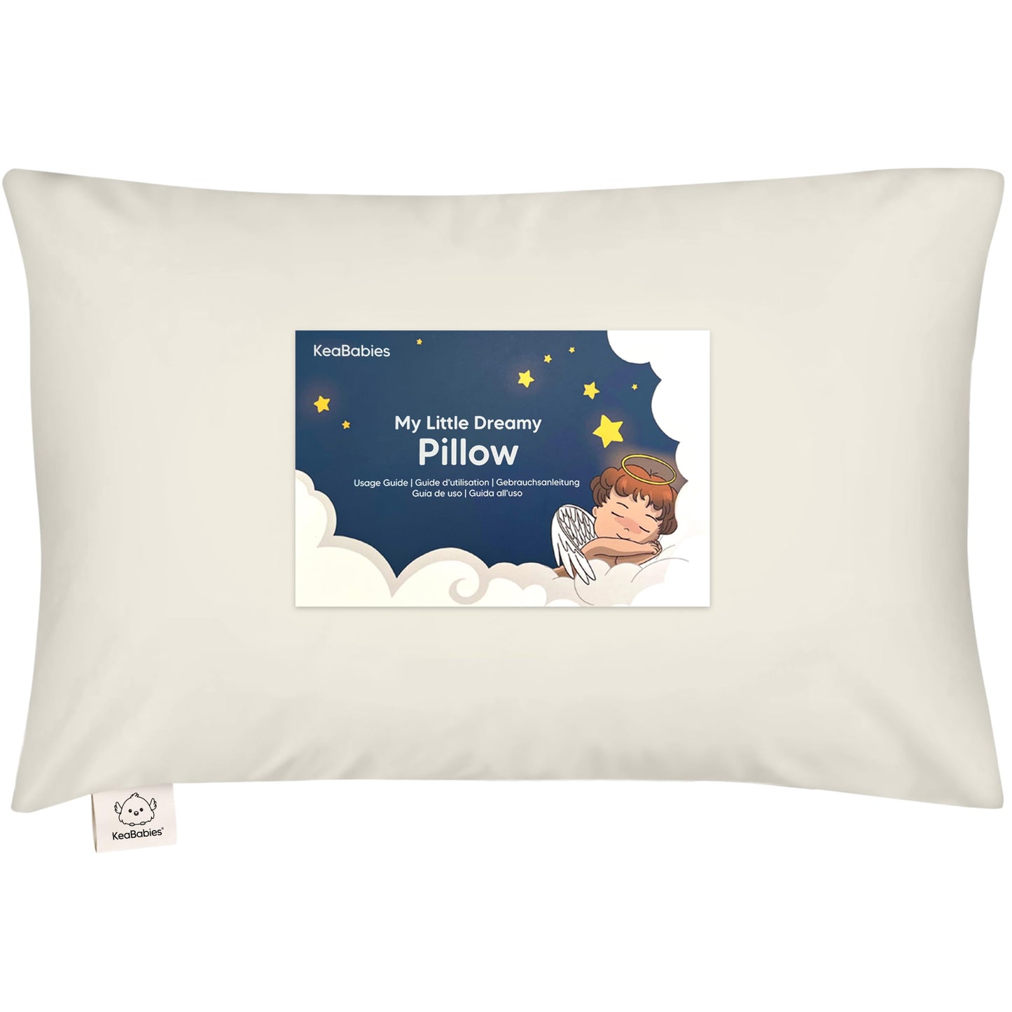 Organic Cotton Toddler Pillow with Pillowcase