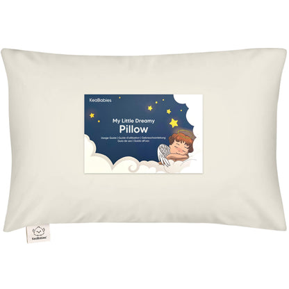 Organic Cotton Toddler Pillow with Pillowcase