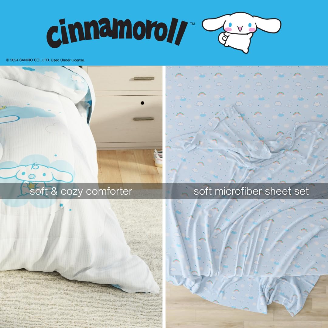 Franco Sanrio and Kawaii Comforter and Sheet Set