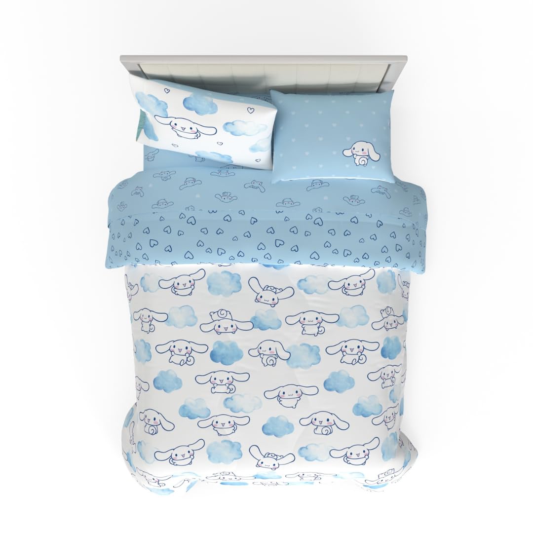 Franco Sanrio and Kawaii Comforter and Sheet Set