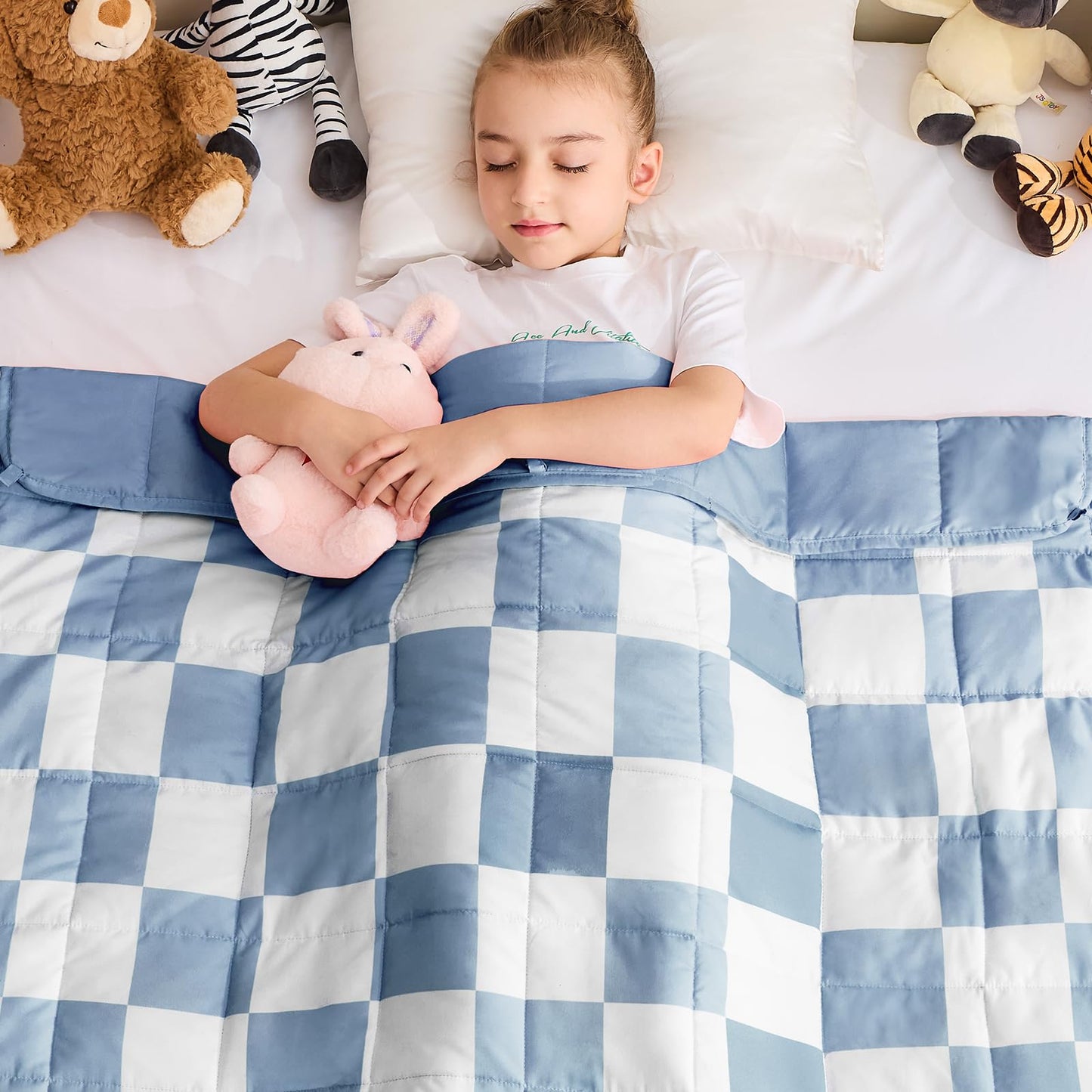 Breathable Cooling Weighted Blanket for All Seasons