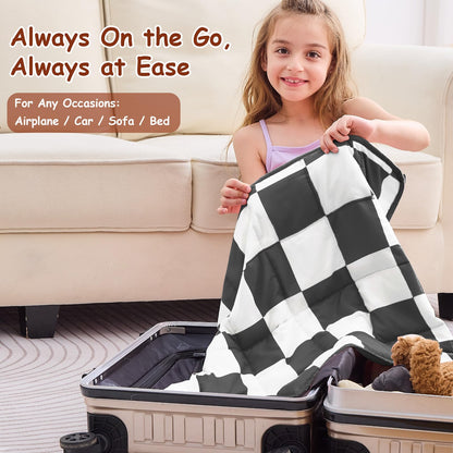 Breathable Cooling Weighted Blanket for All Seasons