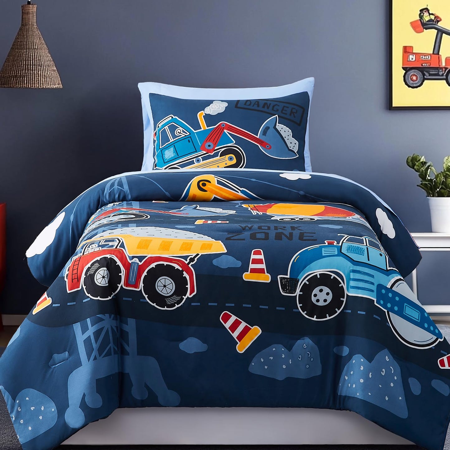 Glow-in-the-Dark Comforter Bedding Set