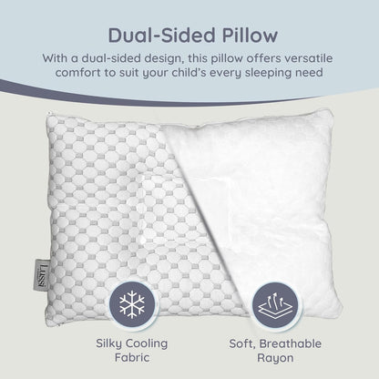 Adjustable Toddler Pillow for Ages 2–5