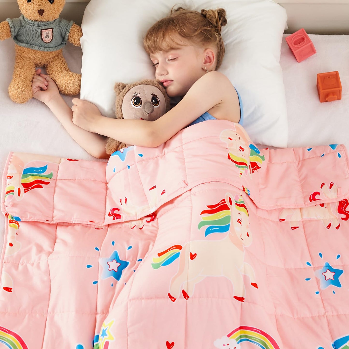 Breathable Cooling Weighted Blanket for All Seasons