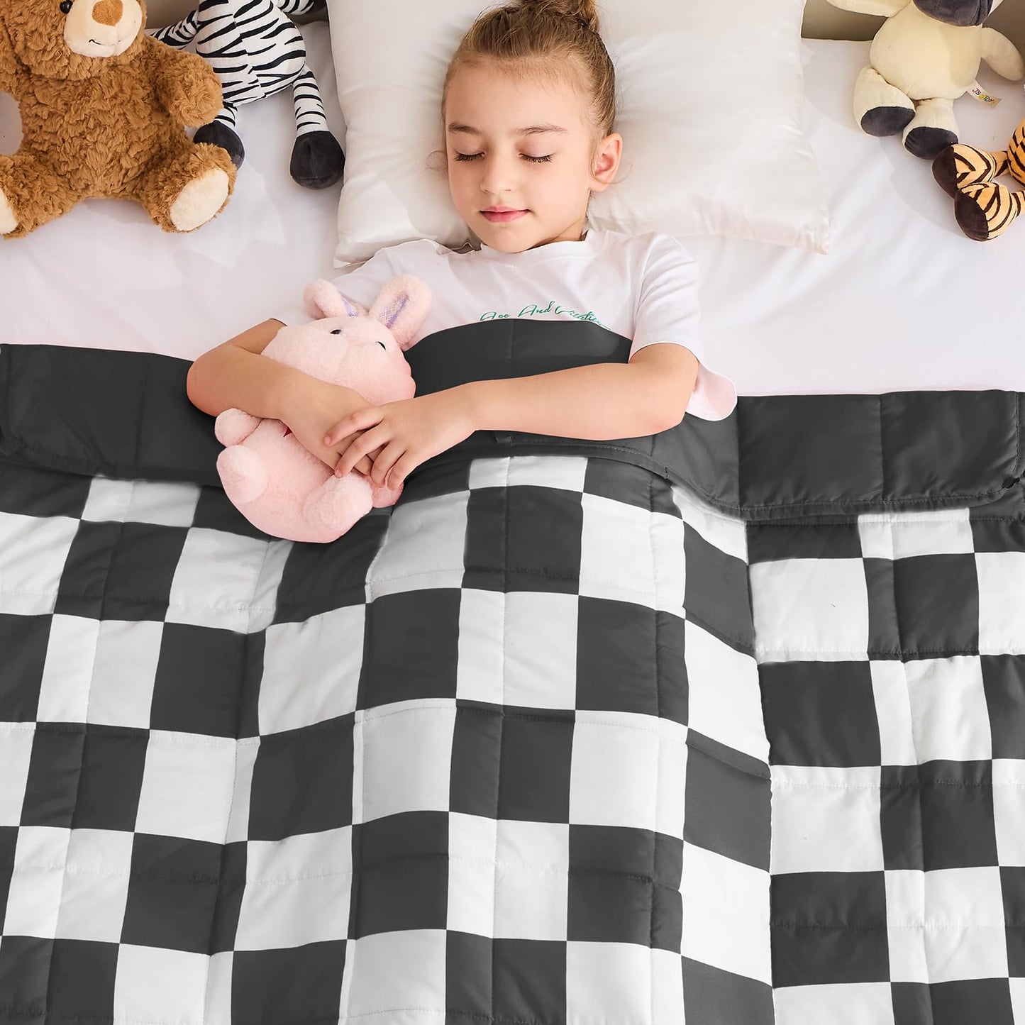 Breathable Cooling Weighted Blanket for All Seasons