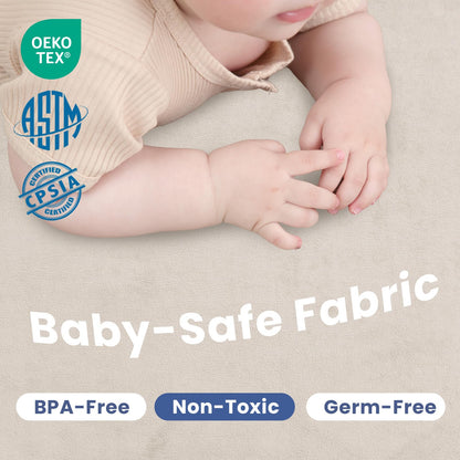 Extra Thick Memory Foam Baby Play Mat for Floor