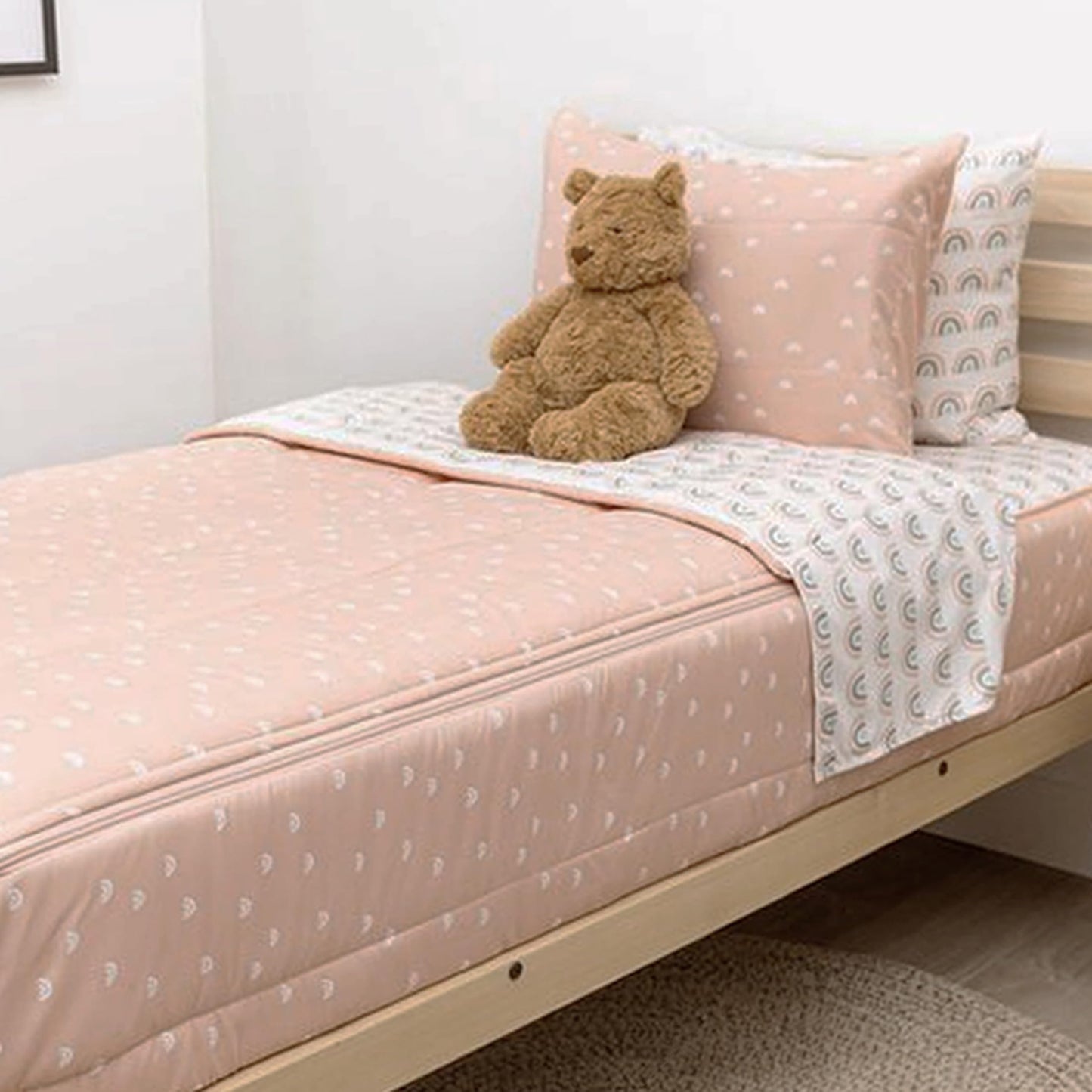 Kids Zipper Bedding Set with Comforter & Pillowcase