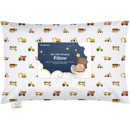 Organic Cotton Toddler Pillow with Pillowcase