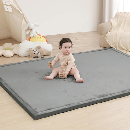 Extra Thick Memory Foam Baby Play Mat for Floor
