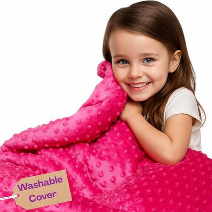 Kids Weighted Blanket with Removable Soft Cover