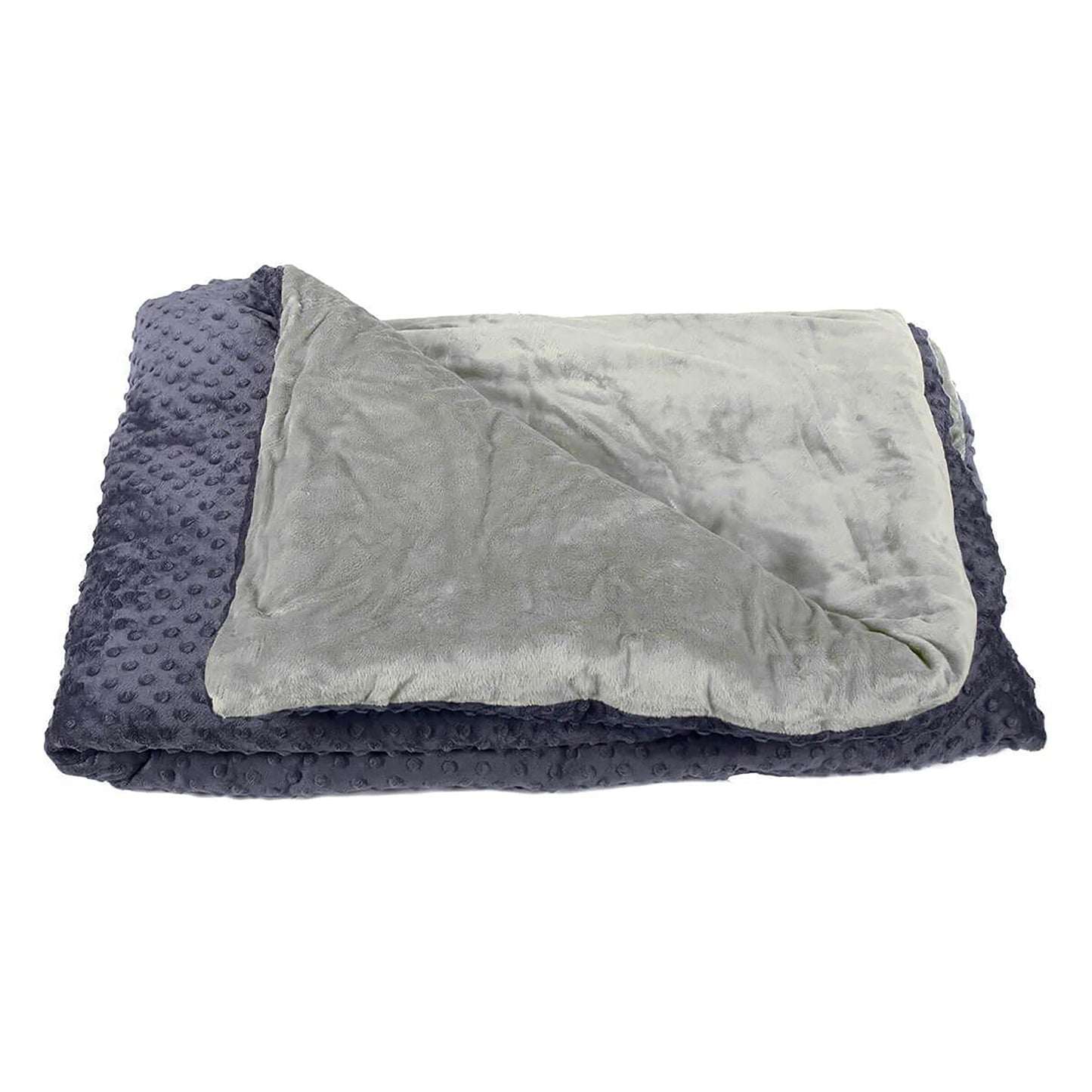 Kids Cooling Weighted Blanket with Minky Cover