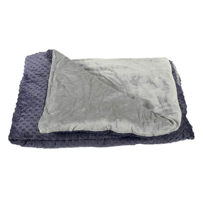 Kids Cooling Weighted Blanket with Minky Cover