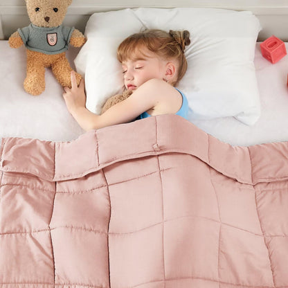 Breathable Cooling Weighted Blanket for All Seasons
