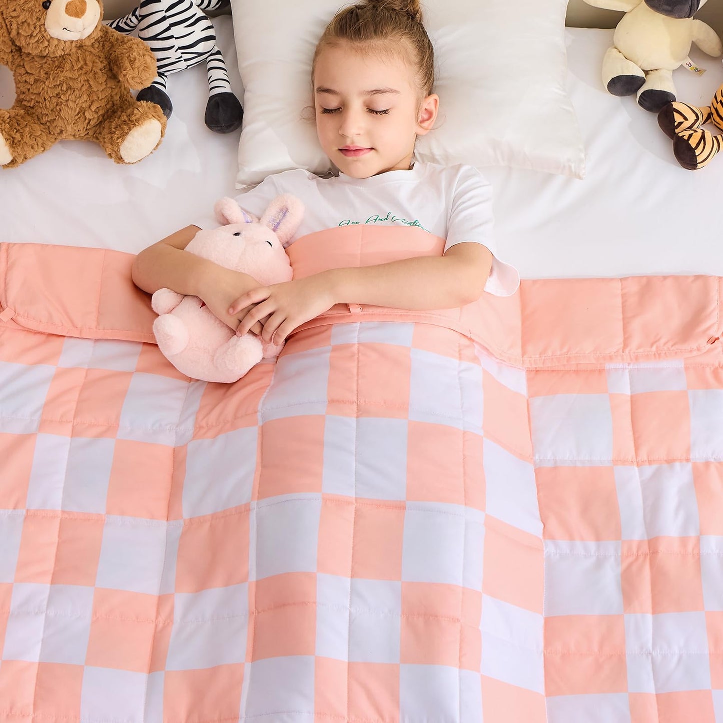 Breathable Cooling Weighted Blanket for All Seasons
