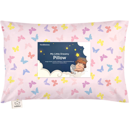 Organic Cotton Toddler Pillow with Pillowcase