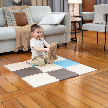 Interlocking Foam Play Mat Tiles for Babies and Kids