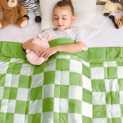 Breathable Cooling Weighted Blanket for All Seasons
