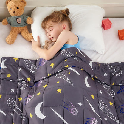 Breathable Cooling Weighted Blanket for All Seasons