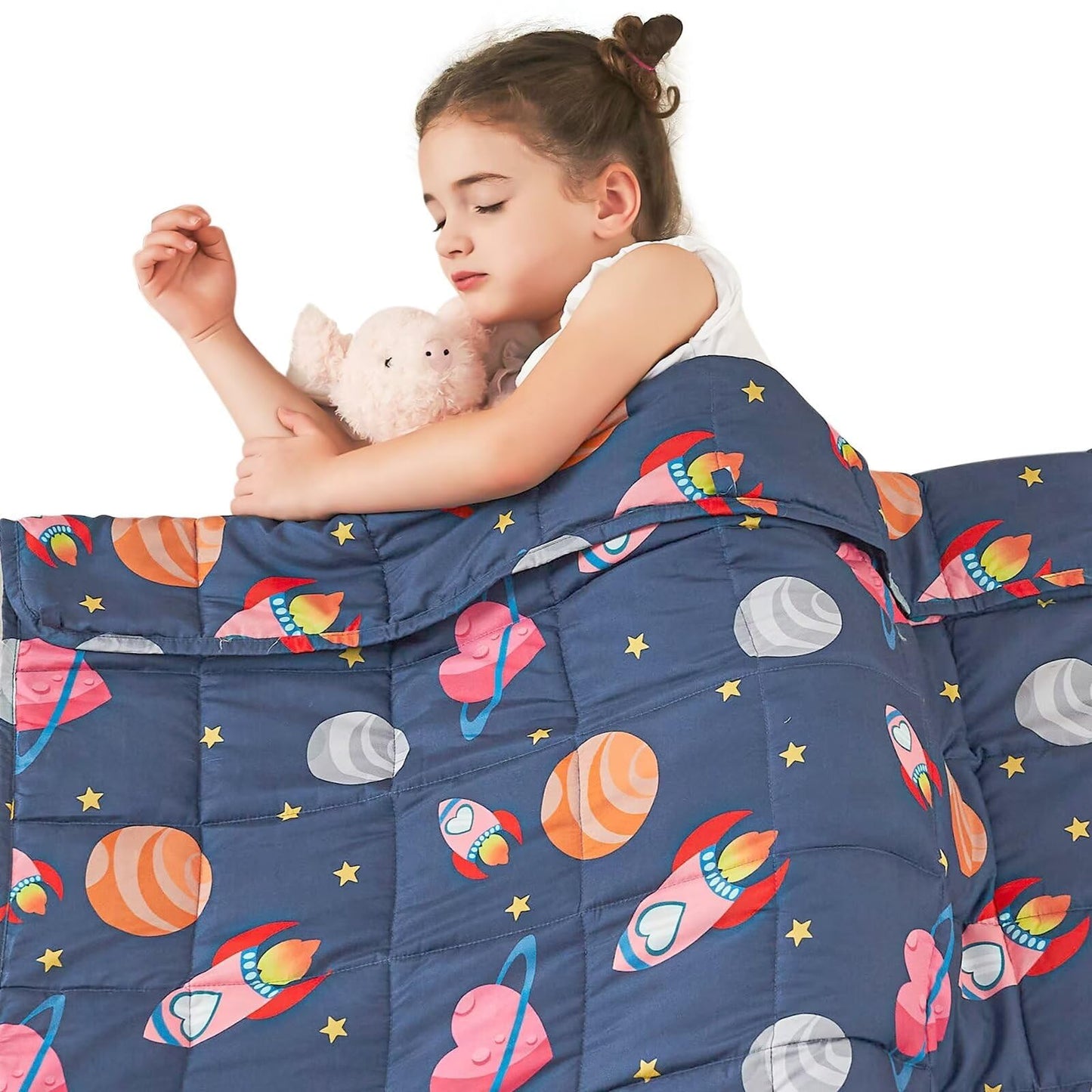 Breathable Cooling Weighted Blanket for All Seasons