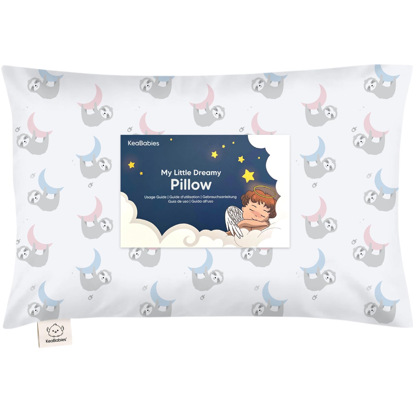 Organic Cotton Toddler Pillow with Pillowcase