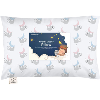 Organic Cotton Toddler Pillow with Pillowcase
