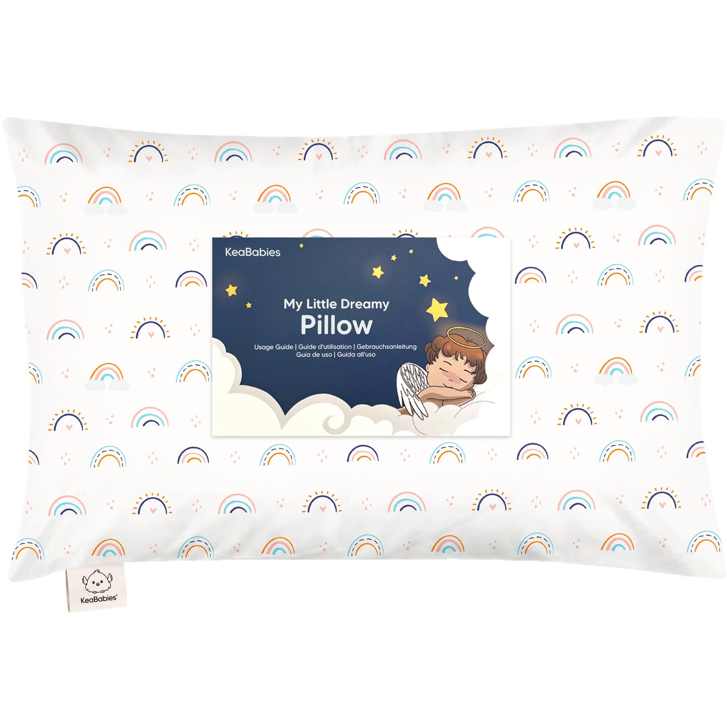 Organic Cotton Toddler Pillow with Pillowcase