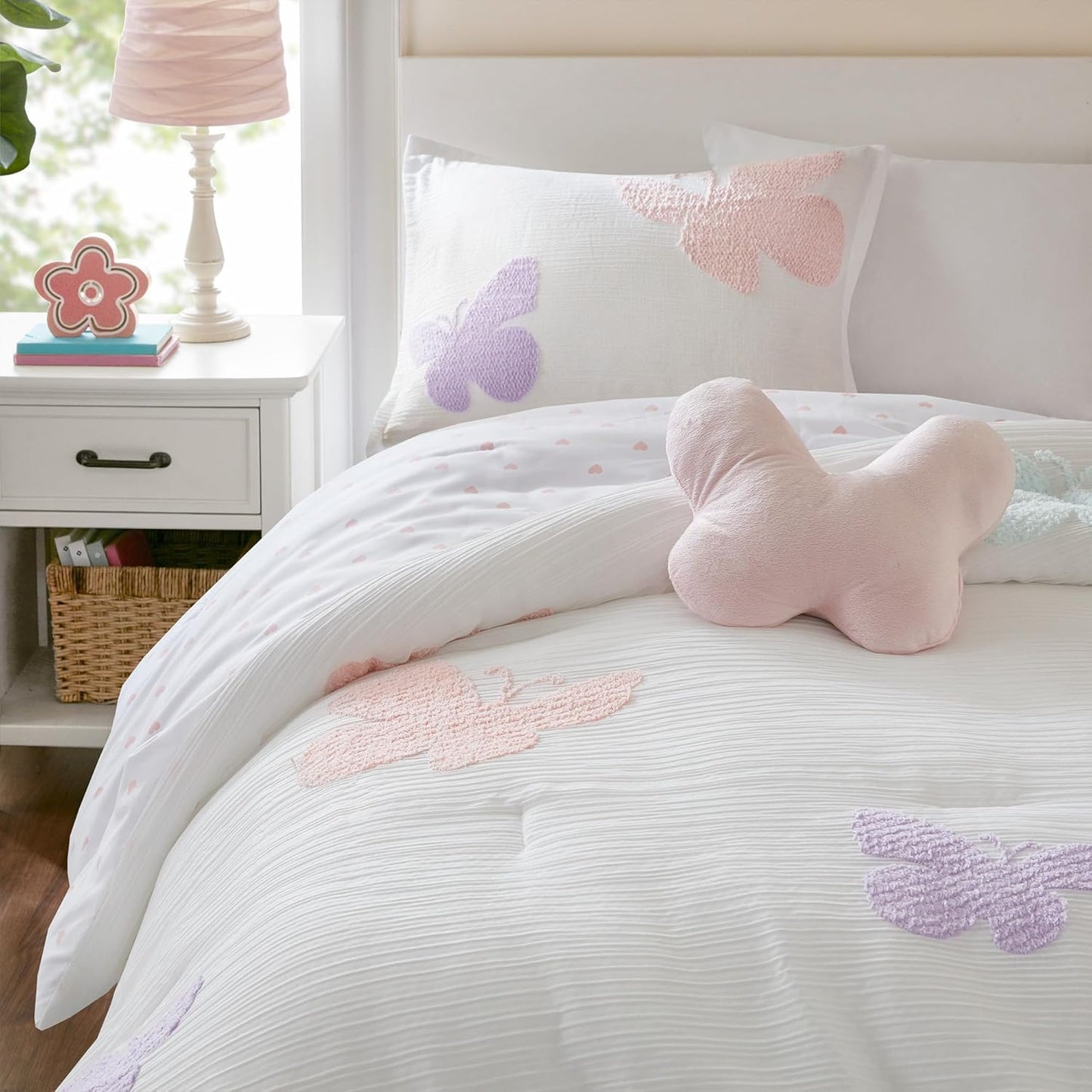 Girls Twin Duvet Cover & Comforter Set