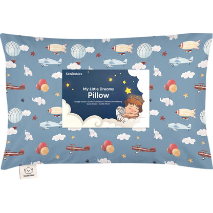 Organic Cotton Toddler Pillow with Pillowcase