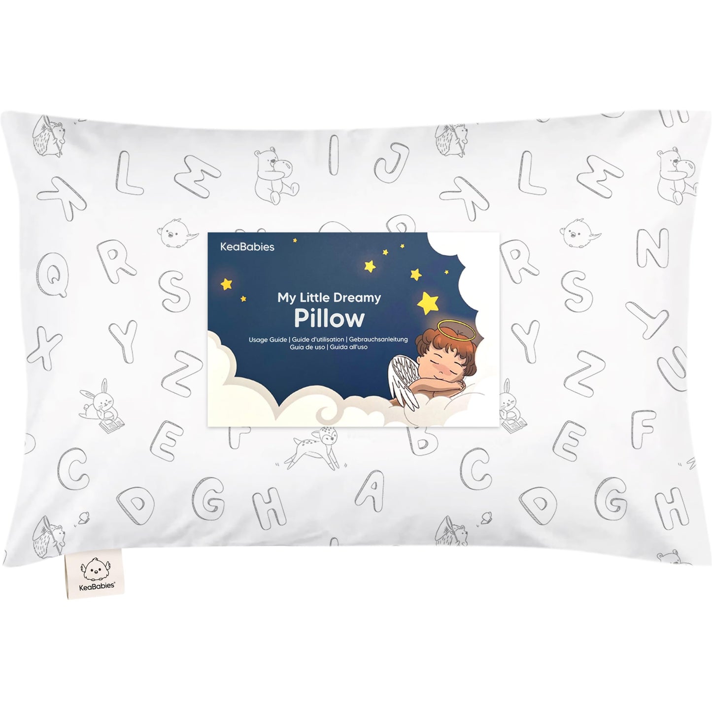 Organic Cotton Toddler Pillow with Pillowcase
