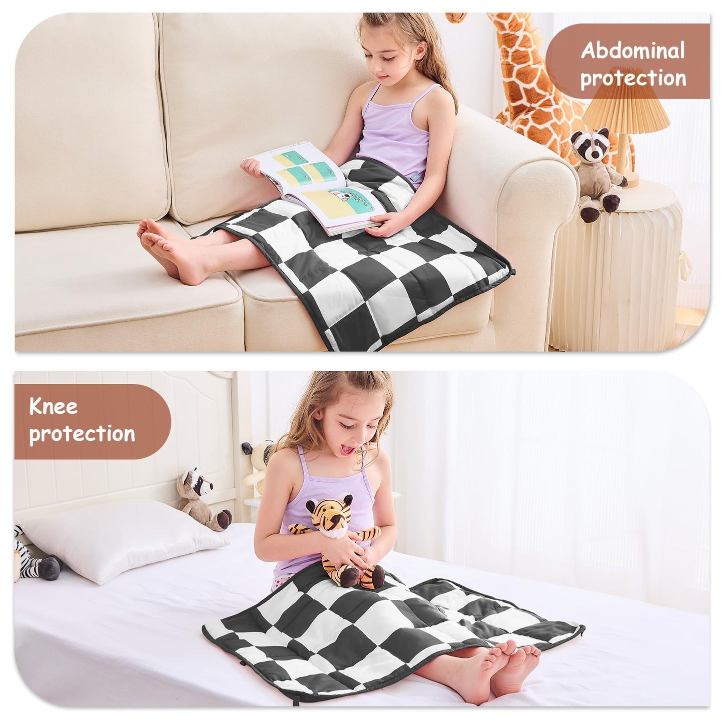 Breathable Cooling Weighted Blanket for All Seasons