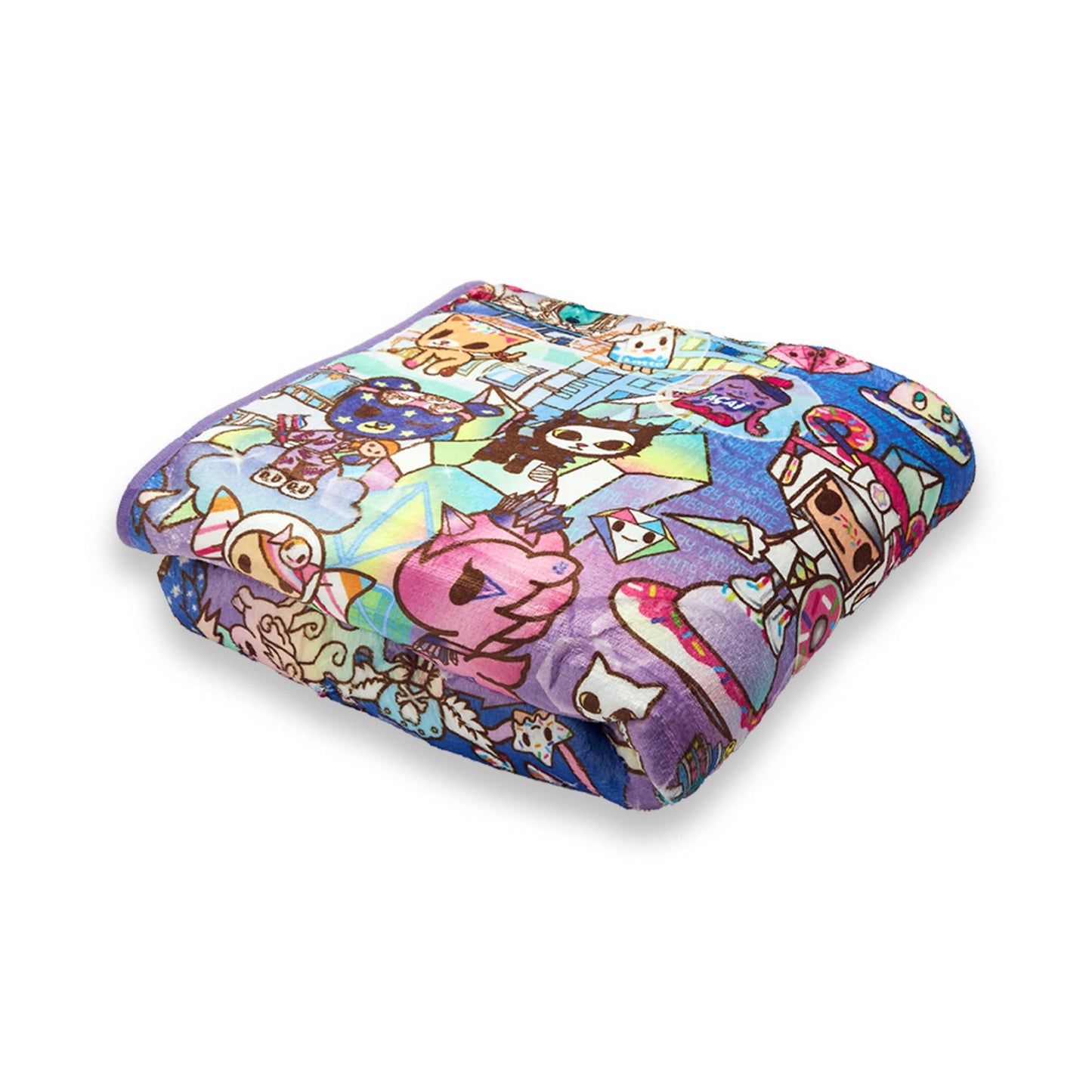 Personalized Unicorn Throw Blanket for Kids