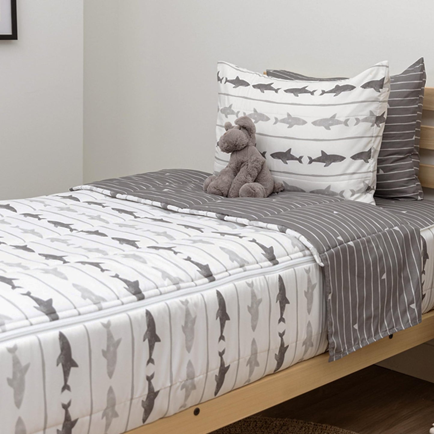 Kids Zipper Bedding Set with Comforter & Pillowcase
