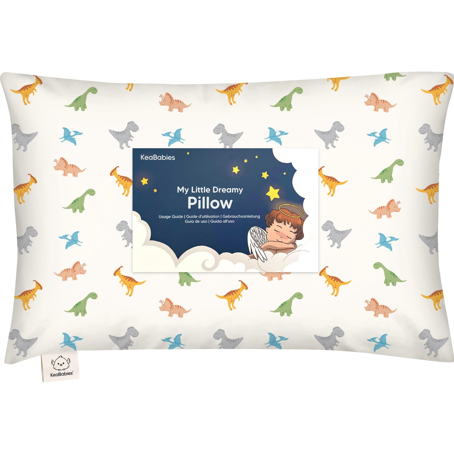 Organic Cotton Toddler Pillow with Pillowcase