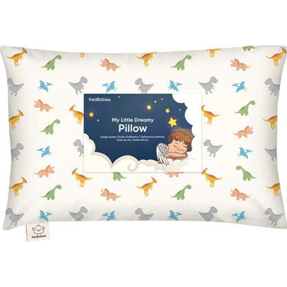 Organic Cotton Toddler Pillow with Pillowcase